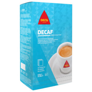 CAFE DECAF MOULU 100 SACHETS  X 6.5G
