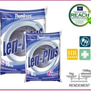 THOMILMATIC LEN-Plus. Détergent avec blanchissant hôtels et usage général 16KG (LPDS025)