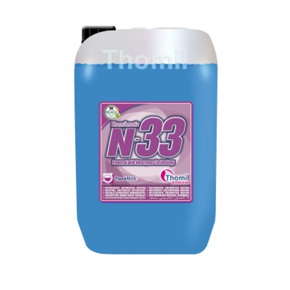 THOMILMATIC N-33. Détergent neutre enzymatique. 20KG ( LPDL056)