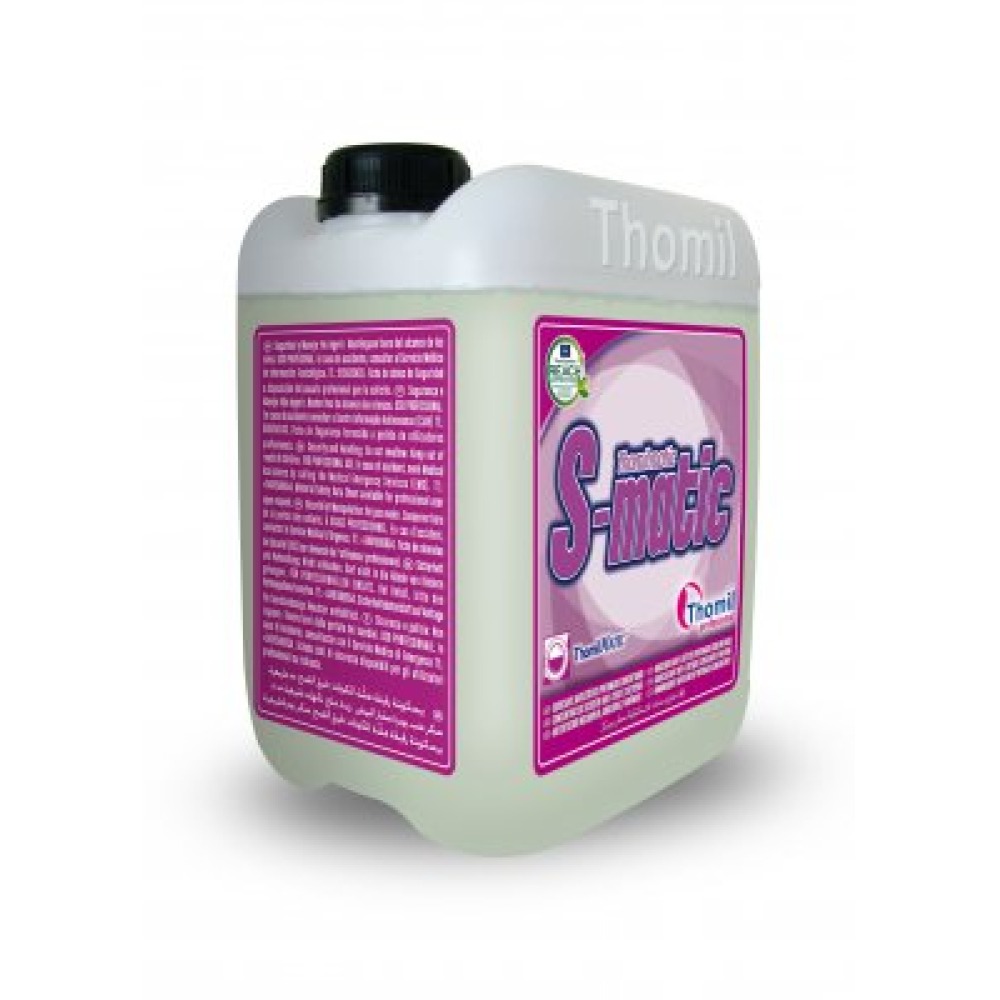 THOMILMATIC S-MATIC. Assouplissant anti-statique concentré parfumé 20L (LPCS007)