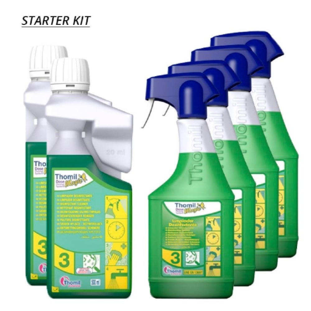 ThomilMagic DOSE Nº3 STARTER KIT Nettoyant Désinfectant (CDOS330EX)